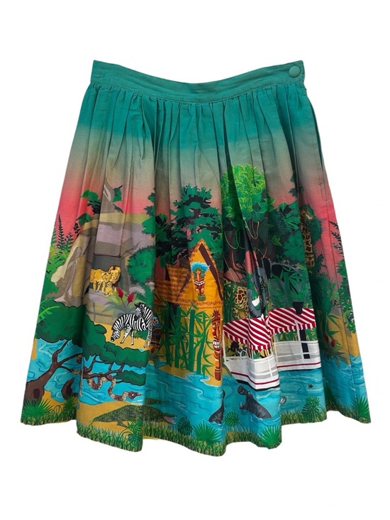Unique Vintage Dresses & Skirts - Unique Vintage Disney land Jungle Cruise Skirt Size Medium
